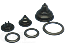 Rubberen kleine kabeldoorvoer met tegenring 105 mm