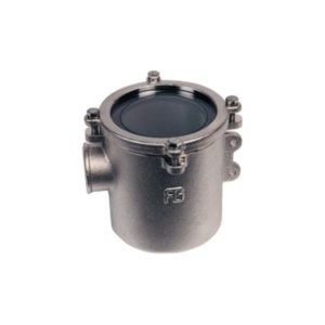 Koelwaterfilter vernikkeld brons 58400 L/u