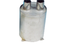 Waterlock RVS304 verticaal voor slang 60 mm