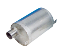 Waterlock RVS304 horizontaal voor slang 40 mm