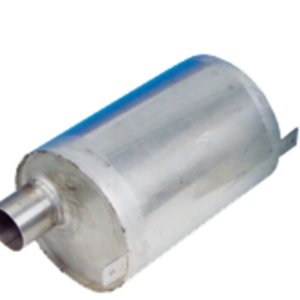 Waterlock RVS304 horizontaal voor slang 45 mm