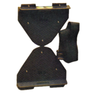 Bevestigingsplaat voor accubak en brandstoftank