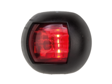 Navigatie verlichting rood LED, zwart huis