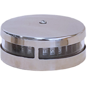 Positielantaarn LED Gepolijst RVS 304 huis; 10-30V; rood/groen 2 x 112.5°