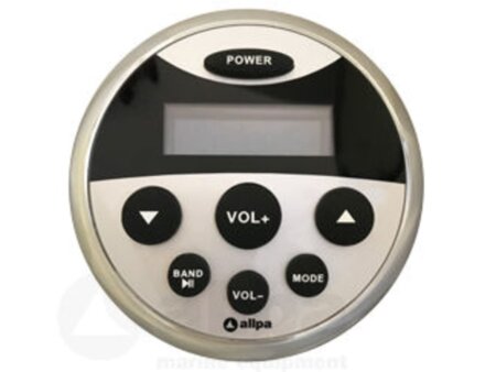 Waterdichte Marine radio met witte luidsprekers