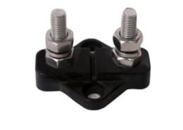 Vermogensklem 6 mm dubbel