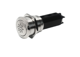 Zoemer met rode LED 24v