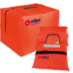 Allpa veiligheidstas inclusief 4x reddingsvest model "Norman"