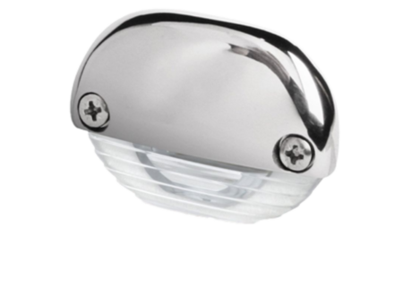 Hella Easy fit step lamp wit met rvs kap