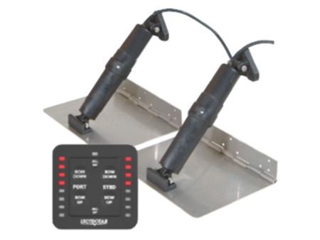 Trimset elektrisch voor boten 5-7,5 mtr. (Inclusief bediendeel + standaanwijzer)