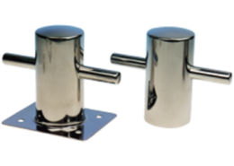 Lasbolder 100 mm RVS316