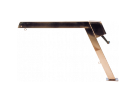 RVS 316 davit met vaste arm 300 kg - prijs per stuk