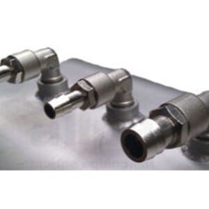 RVS verticale brandstoftank 50 ltr