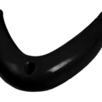 Boegfender zwart 80 x 700