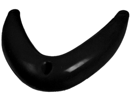 Boegfender 80 x 700 zwart