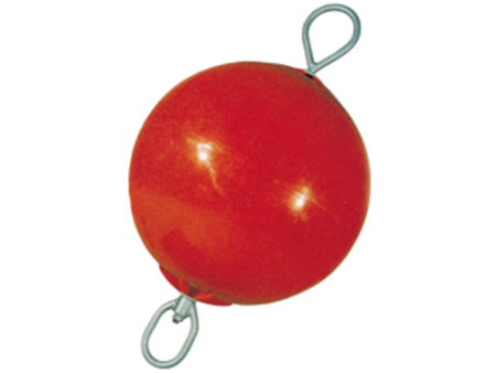 Ankerboei met stang 400 x 750 mm, rood