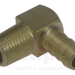 Slangtule haaks 1/4"NPT voor slang 10 mm