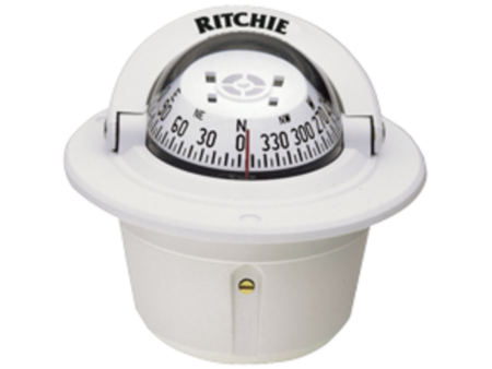 Ritchie Explorer kompas F-50W, wit