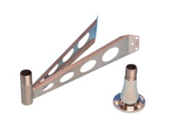 Echomax RVS mastbeugel