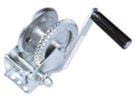 Verzinkte lier met handel, trekkracht 820 kg, 2 snelheden