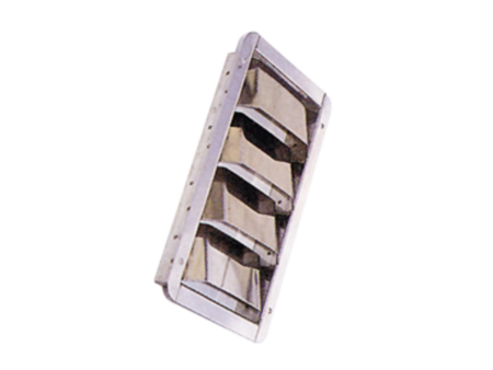 RVS ventilatierooster Louvre 240 x 90 x 29 mm