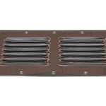 RVS 304 ventilatierooster 127x115 mm