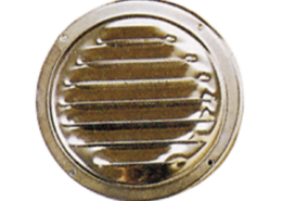 RVS 304 ventilatierooster rond 100 mm