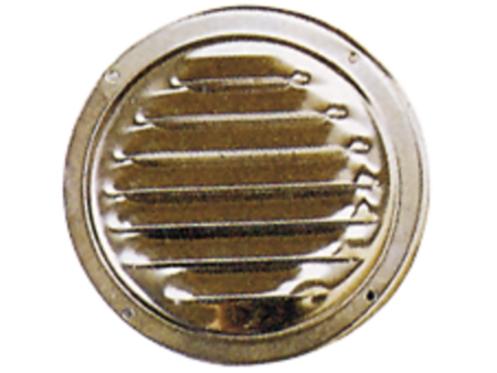 RVS 304 ventilatierooster rond 100 mm