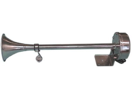 Scheepshoorn 1-toon 24 volt, RVS316