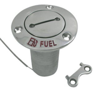 Dekvuldop FUEL 38 mm, RVS