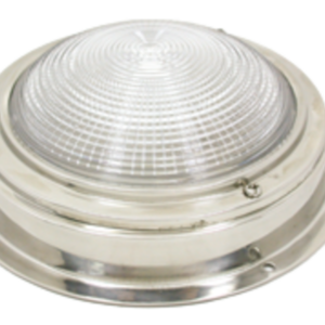 Kajuitlamp RVS, 140 mm