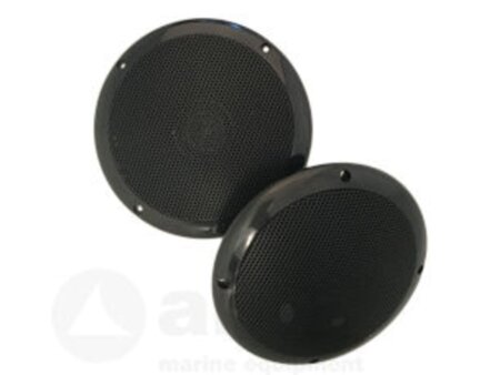 Waterbestendige luidsprekerset 60 watt, zwart