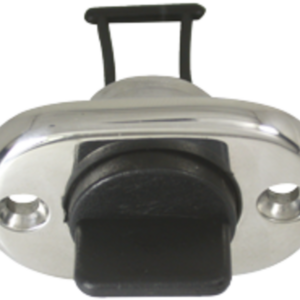 RVS loosplug met kunststof plug