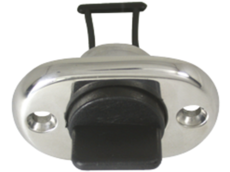 RVS loosplug met kunststof plug