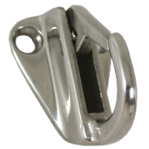 Fender haak RVS, voor lijn 10 mm - 2 stuks