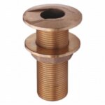 Huiddoorvoer messing 3/8" x 60 mm