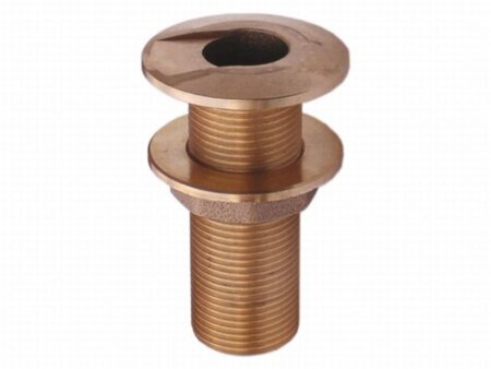 Huiddoorvoer messing 1/2" x 65 mm