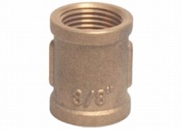 Messing sok 1 1/4"