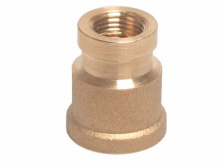 Messing verloopsok 1 x 1 1/4 "