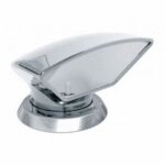 Vetus luchthapper RVS type DON-316, binnenzijde wit