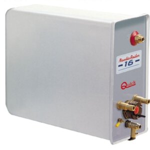 RVS boiler Quick rechthoekig, 16 liter