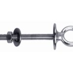 Ski-oog RVS M8 x 100