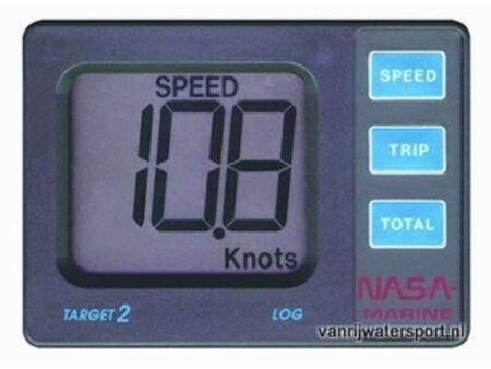 NASA Target Log en Snelheidsmeter