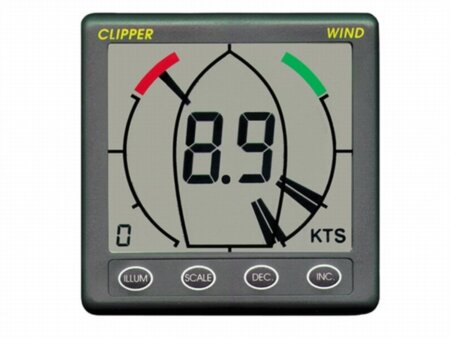 NASA Clipper windsnelheid - windrichtingmeter