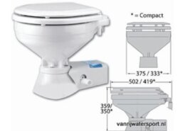 Service kit Jabsco Quiet Flush elektrisch toilet