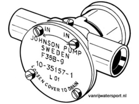 Johnson koelwaterpomp F35B-9