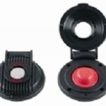 Voetschakelaar voor ankerlier, op wit