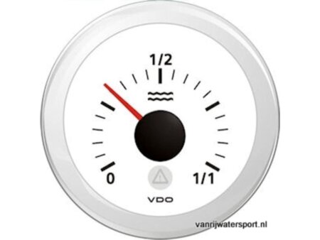 Drinkwatermeter wit VDO/Veratron (10-180)