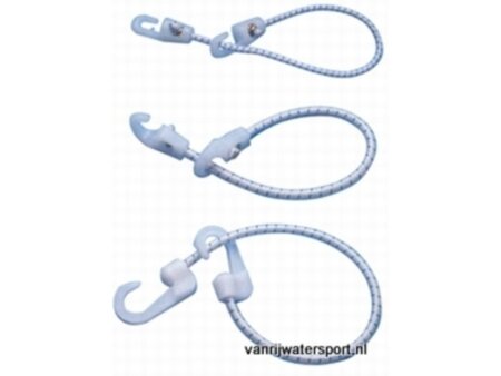 Spanner met haken 300 x 4 mm - 4 stuks