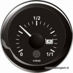 Vuilwatermeter zwart VDO/Veratron